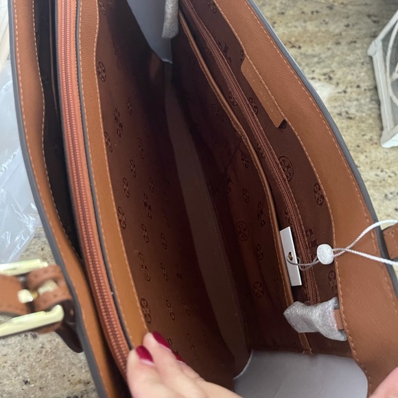 New Tory butch large Turk buckle tote - Picture 7 of 11